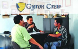 gyron Smlouva pro úřady, kterou filipínští lodníci podepisovali byla v nizozemském jazyce a nikdo se jí nepokoušel tlumočit.