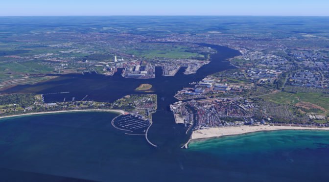námořní přístav Rostock hlásí za rok 2021 manipulační rekord