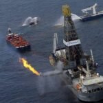 Ropy vytéká do zálivu mnohem víc, co dva týdny jeden tanker Exxon Valdez