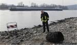 V Rýně teče málo vody a vynořují se bomby z druhé světové války