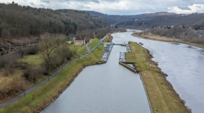 Plavební komora Roztoky – nová čekací stání pro malé lodě